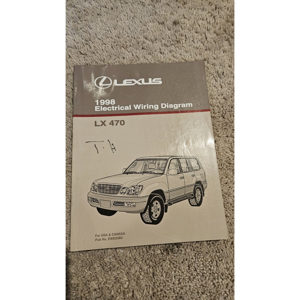 LEXUS 1998 Electrical Wiring Diagram LX 470 For USA & CANADA